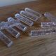 Knife holders made of chiseled crystal