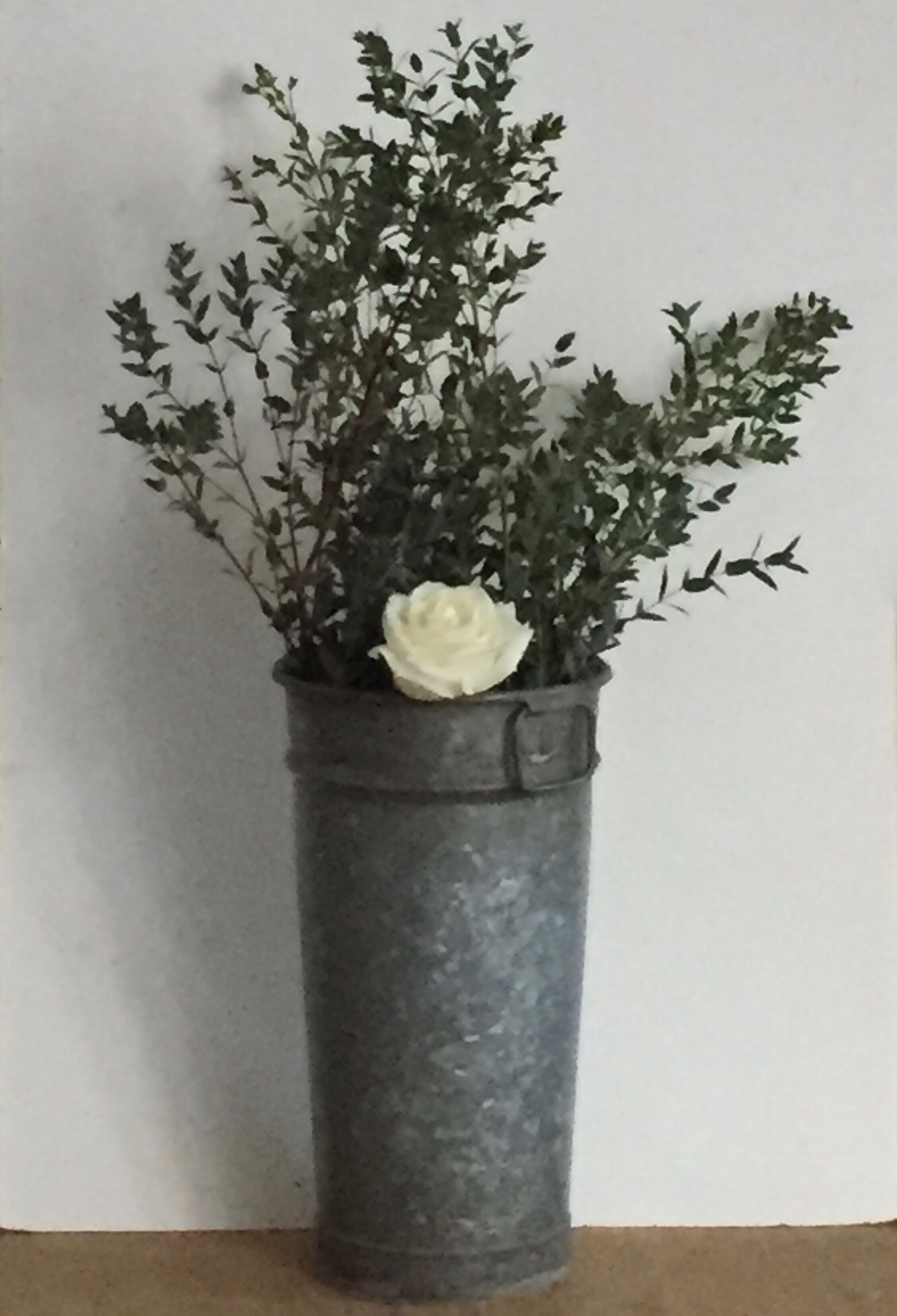 Florist zinc pot