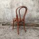 Bsitrot chair in curved wood signed J&J Kohn, Vienna 1930