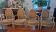 4 stamped Louis XVI period armchairs
