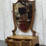 English mahogany dressing table from the late 19th century.