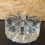Plate warmer 1 candle thick glass