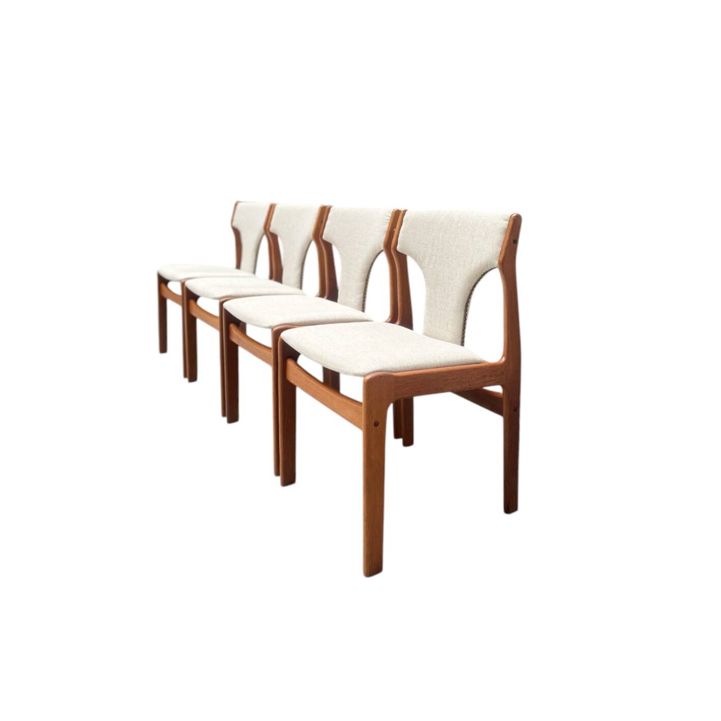 Set aus 4 vintage Stühle