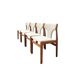 Ensemble de 4 chaises vintage