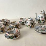 Vintage Japanese porcelain tea set – Asian decor