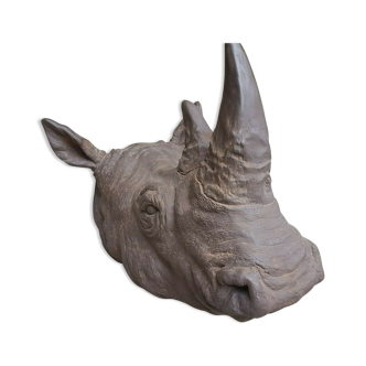 Resin rhino head