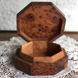 Octagonal box in Thuya
