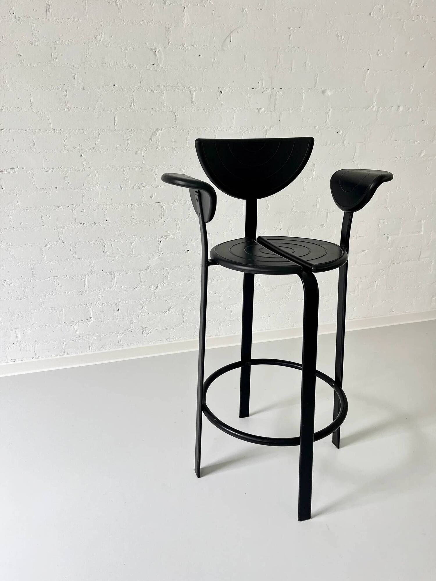 "Luna" bar stool by Gammelgaard & Mathiesen x Bent Krogh, Denmark, 1980s