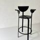 "Luna" bar stool by Gammelgaard & Mathiesen x Bent Krogh, Denmark, 1980s