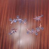 Glass table runner by A. Vialas – Vintage crystal centerpiece