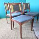 Série de 4 chaises en palissandre, Danemark 1960