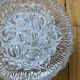Applique murale ronde plafonnier verre transparent luminaire ancien vintage
