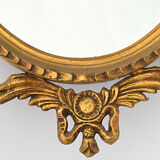 Golden resin mirror