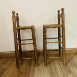 Pair of high stools