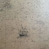 Planisphere of the naval hydrographic service