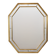 Grand miroir octogonal Deknudt, style Hollywood Regency