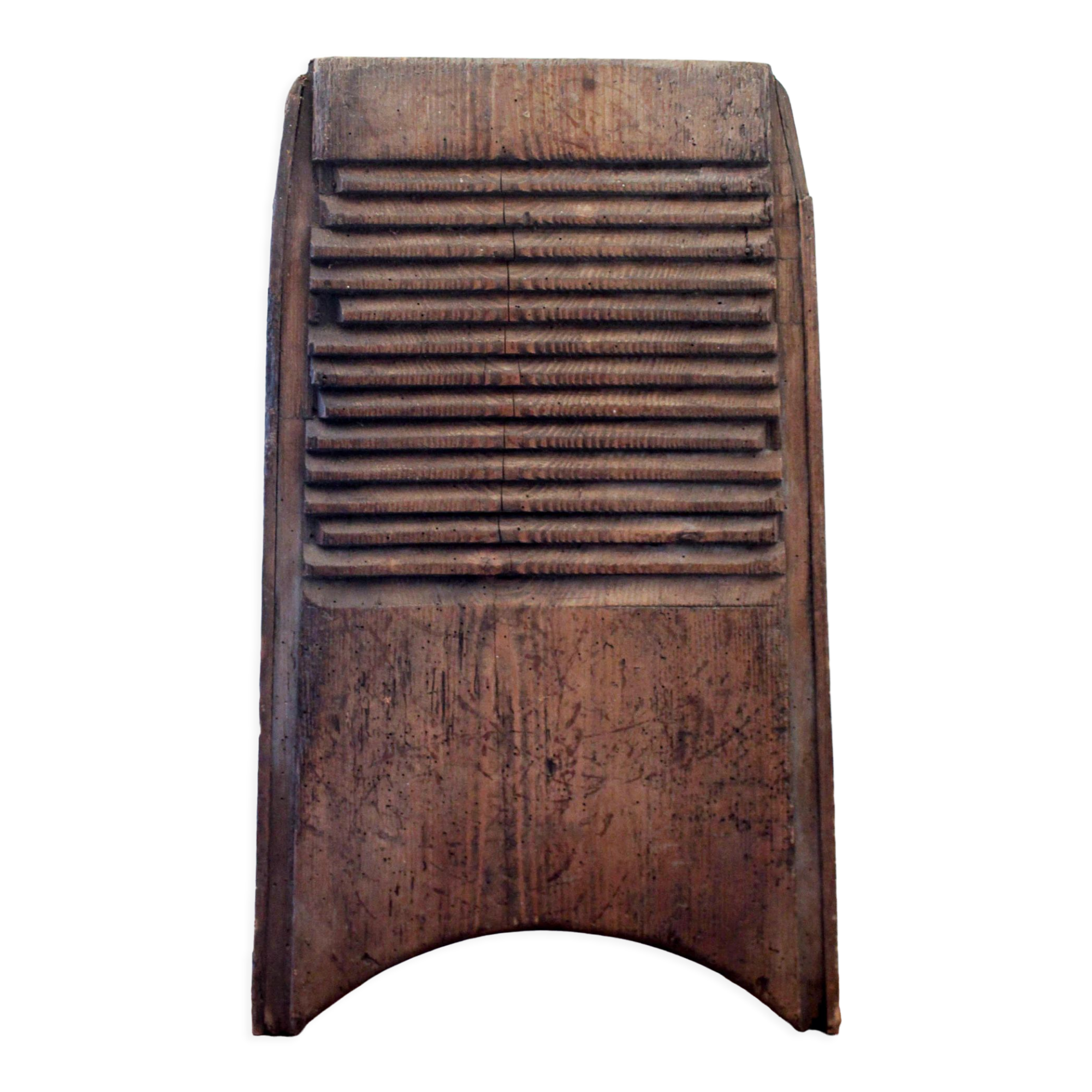 Wooden washing board