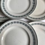 Assiettes Terre de fer Moulins des loups et hamage