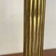 Payroll of brass column candle holders