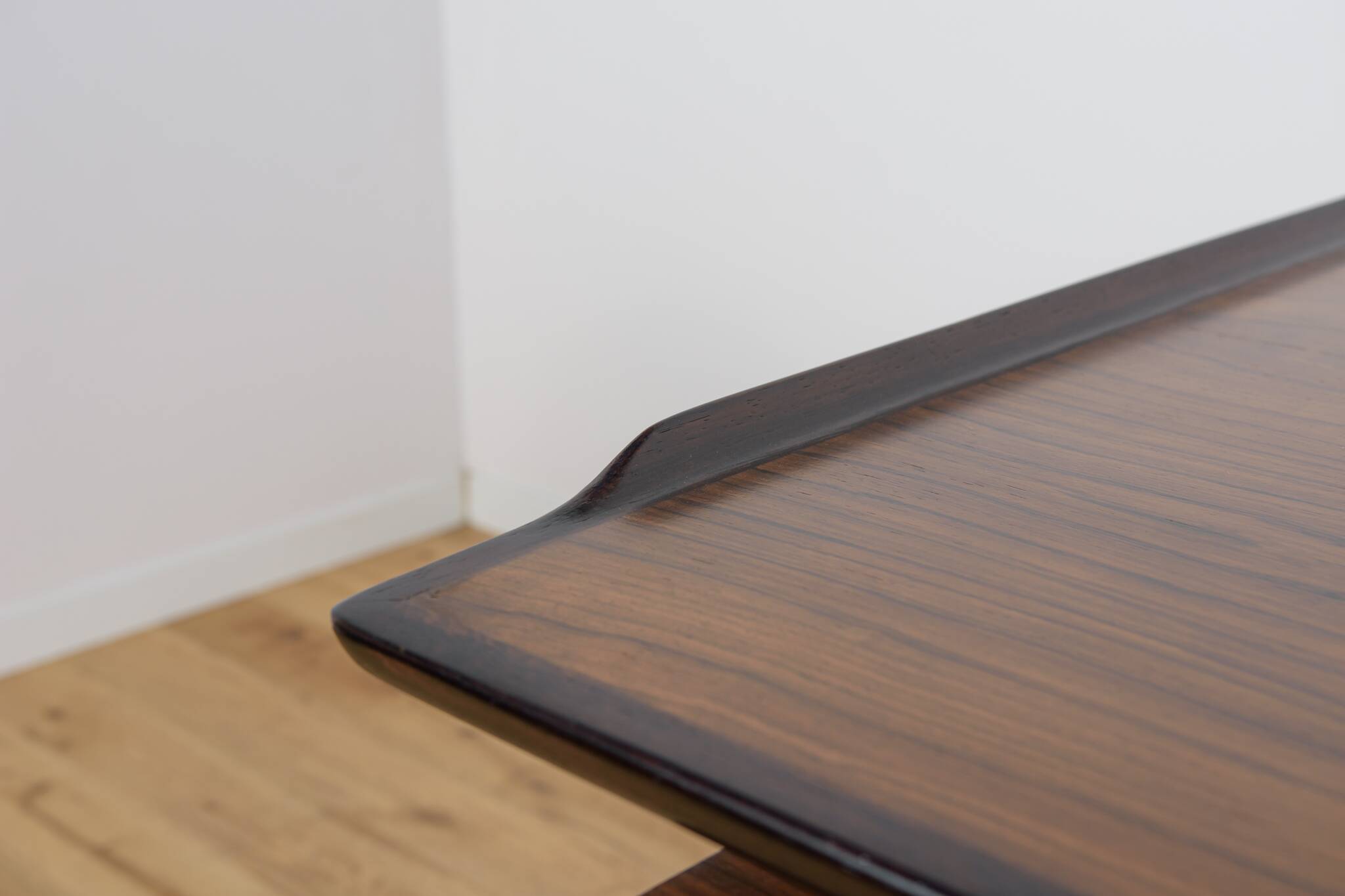 Large Mid-Century Freestanding Rosewood Desk, Denmark, 1960s