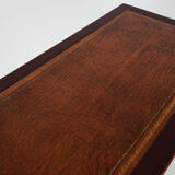 Mahogany desk scandinavian design of the 70s