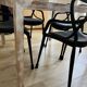 Slate and wood table