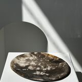Dish in petrified wood