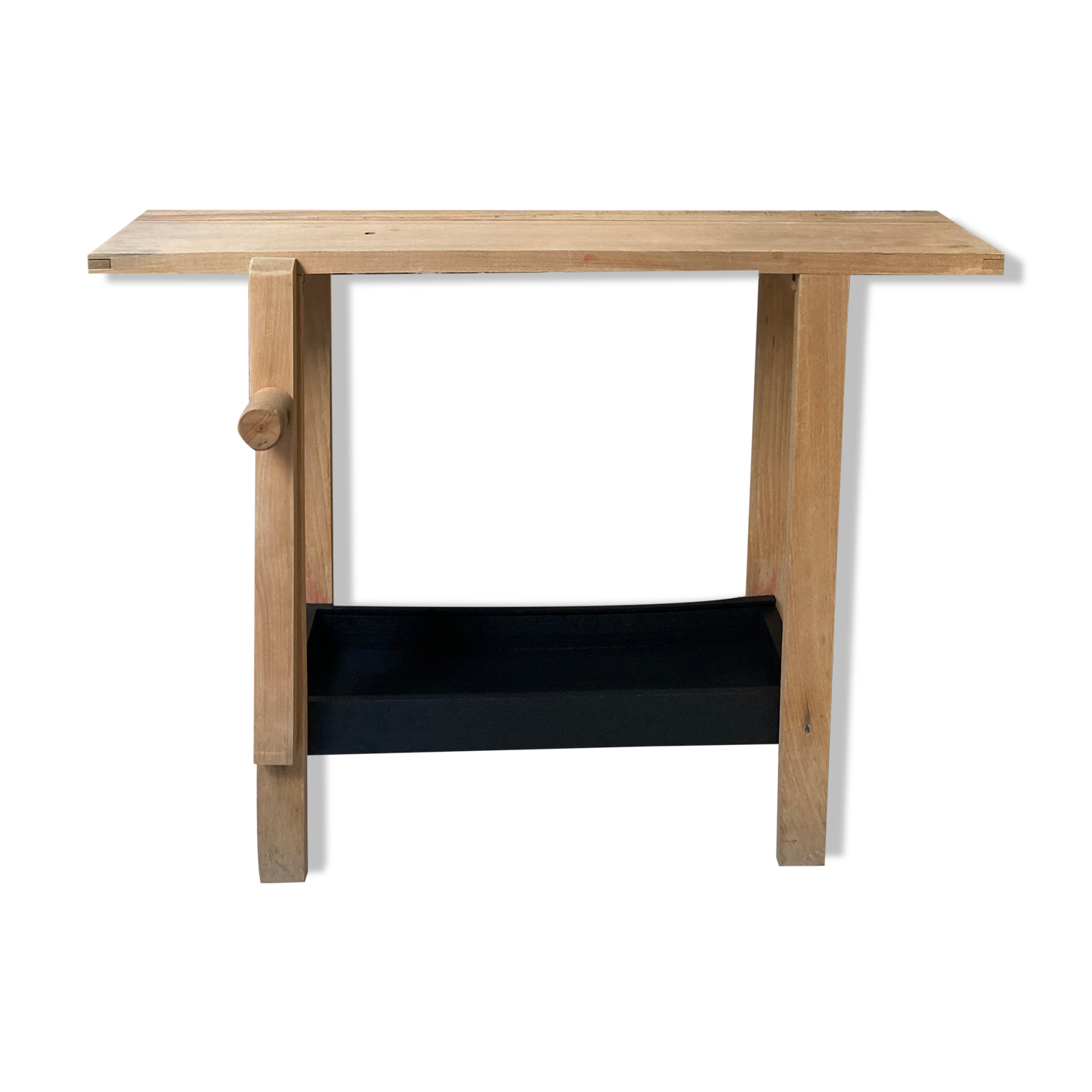 Old wooden workbench