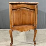Walnut Sauté Crossbow Commode, Louis XV style – Early 20th century