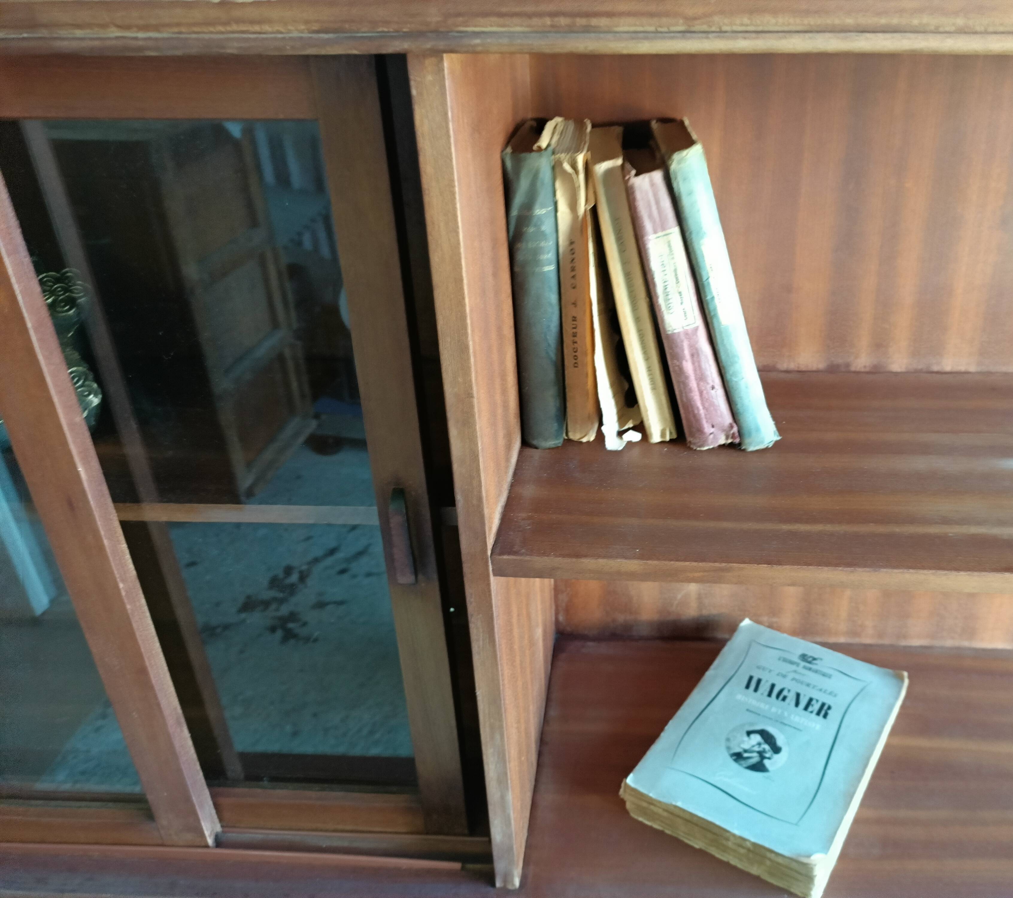 Vintage wall shelf/closet
