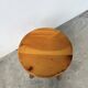 Pine stool assigned to Charlotte Perriand for Les Arcs.
