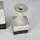 Rare Bruno Gambone Ceramic Monofiore Vase Trio, Italy – Mid-20th Century