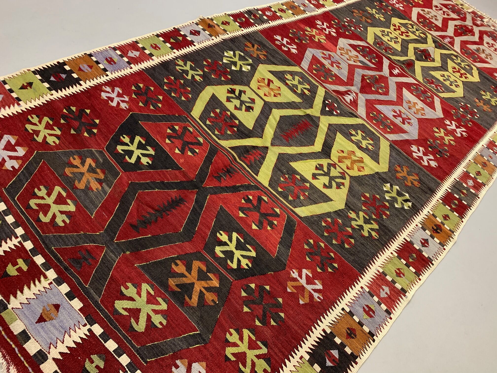 Turkish kilim 300x152 cm wool