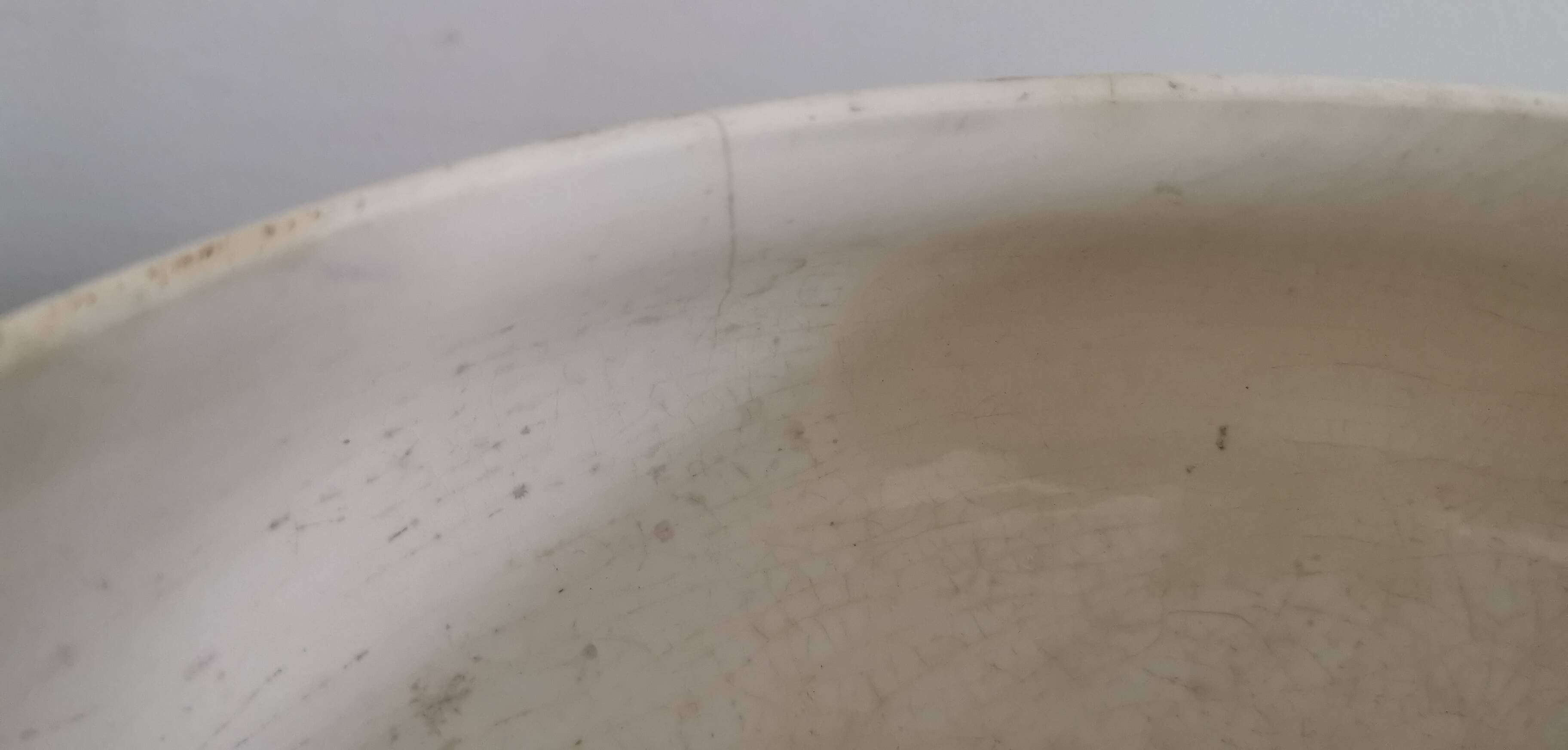 Sarreguemines U & C iron clay soup tureen "Jardinière" model