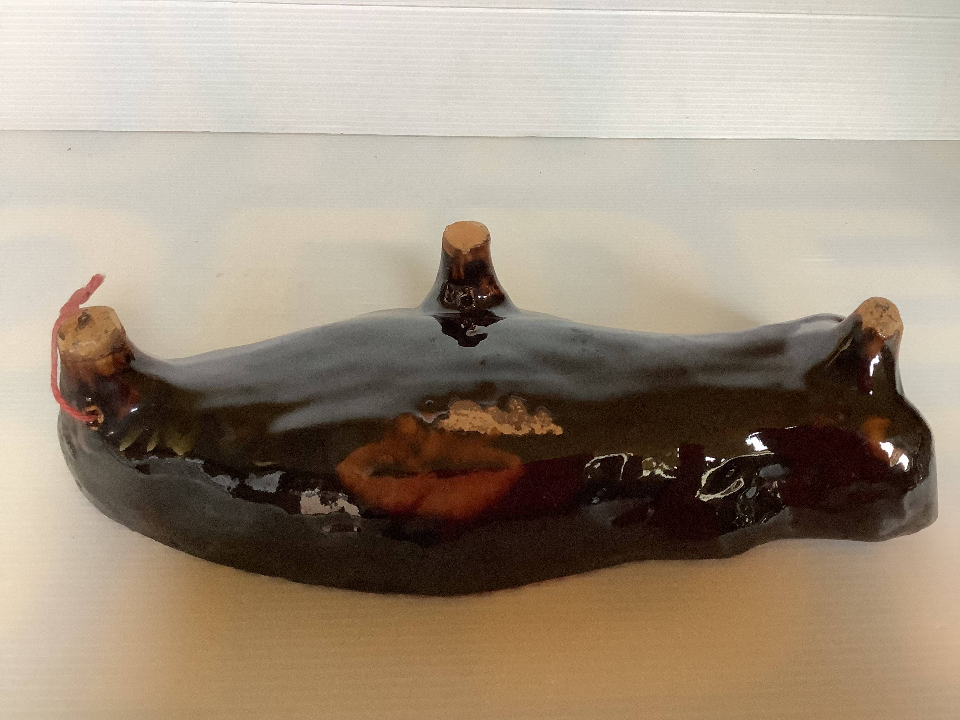 Handcrafted Alsatian ceramic fish