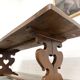 Table de monastère en chêne, circa 1900