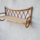 Rattan wall shelf from the 60s