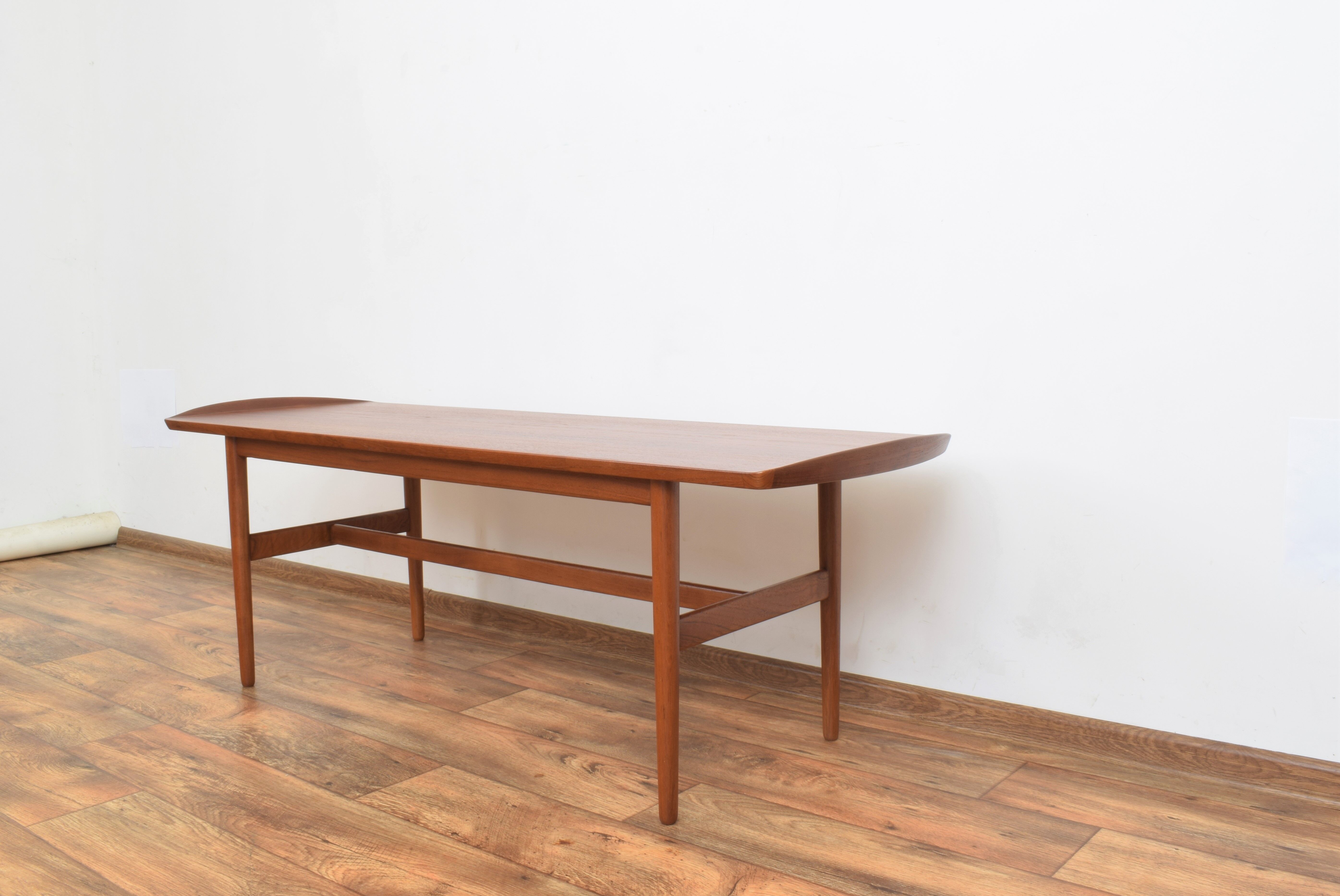 Mid-century danish teak coffee table from bovirke, 1960s.