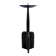 Brutalist metal candle holder