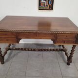 Old oak desk