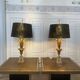 Pair of Palm lamps - Baker's pineapple, Belgium, 1970