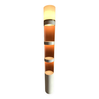 Perzel. Floor lamp / Light column forming shelves. Model No. 966
