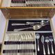 Cutlery set 170 pieces in chrome metal Goldsmith Chrysalia