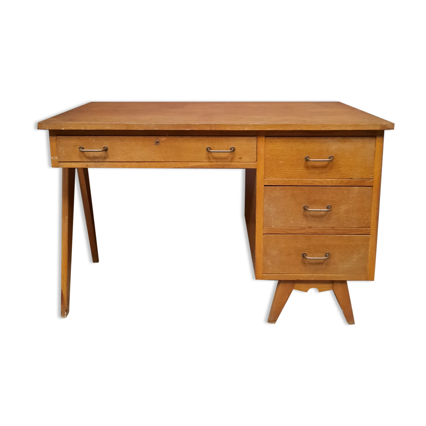 Vintage oak desk