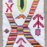 Boucherouite carpet - 98x65cm