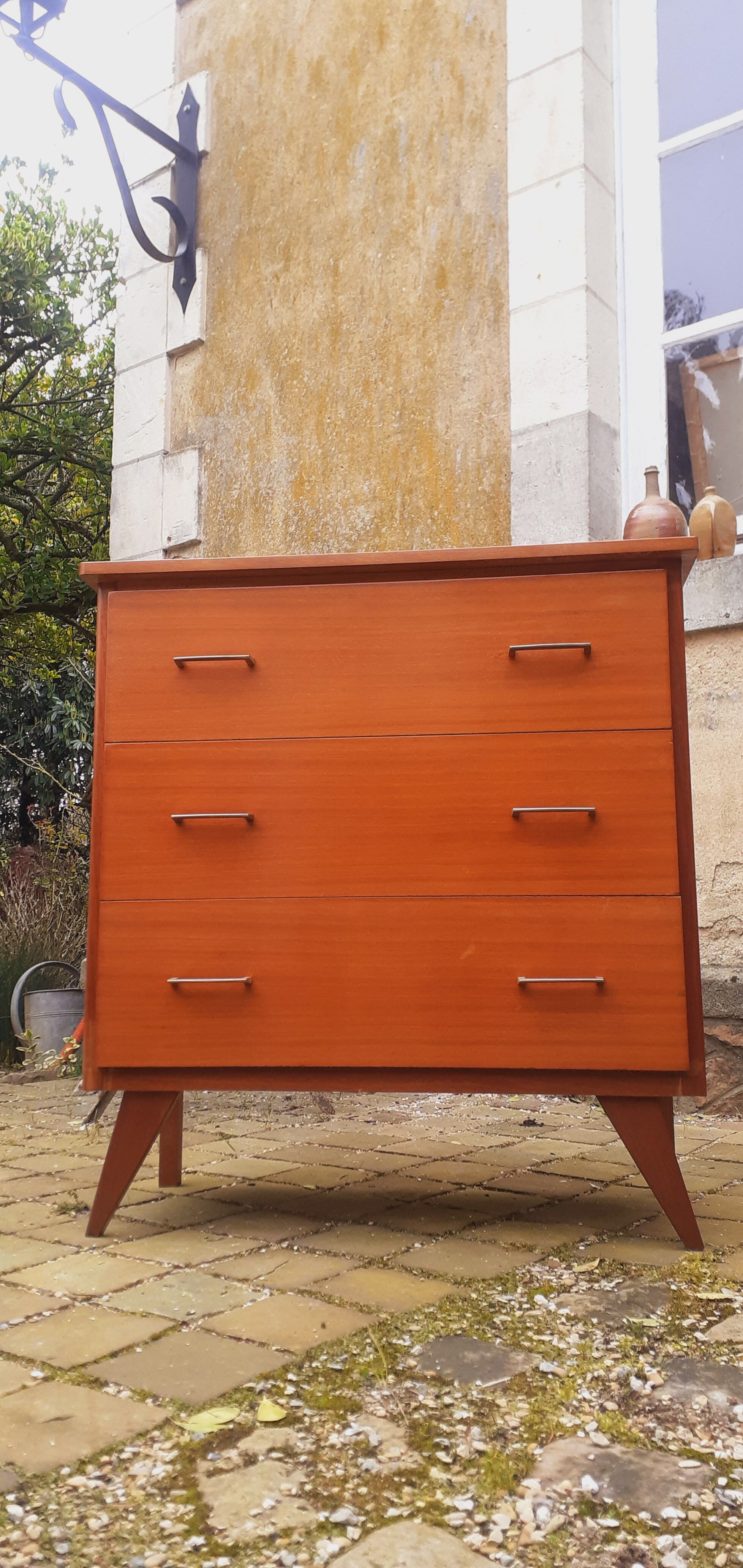 Vintage Scandinavian style dresser 60s