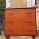 Vintage Scandinavian style dresser 60s