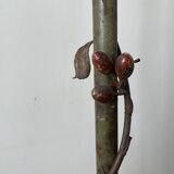 Florentine floor lamp in old painted sheet metal
