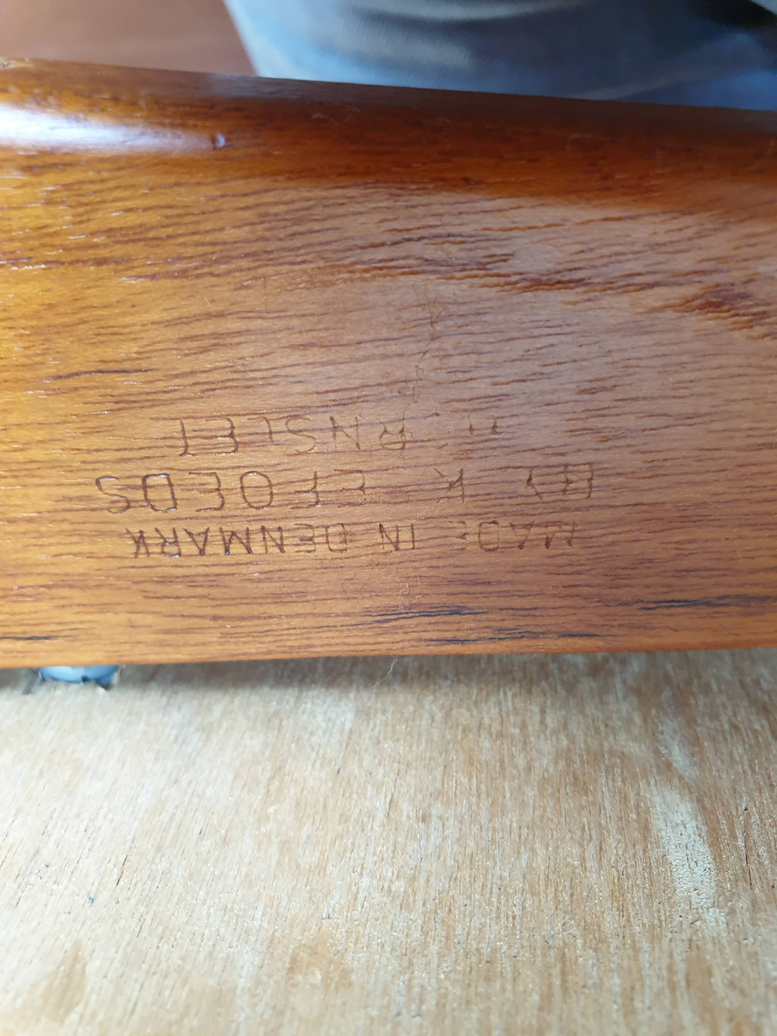 Set of 4 Danish Niels Koefoed Mid-Century chairs