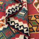 Handwoven persian rug, handwoven wool kilim area rug 123x206cm
